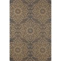 Art Carpet Art Carpet 29786 5 x 8 ft. Plymouth Collection Refreshing Flat Woven Indoor & Outdoor Area Rug; Gray 29786